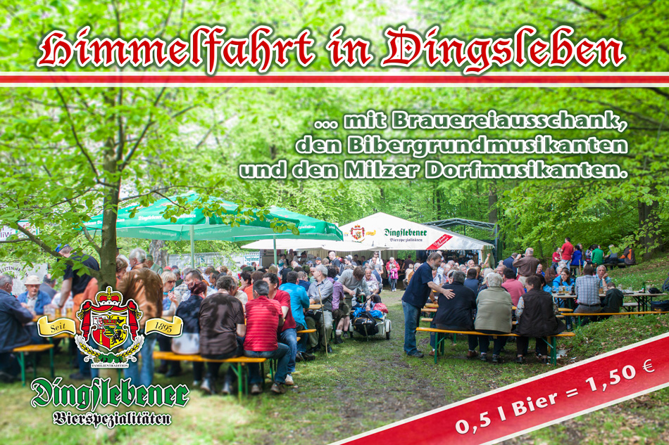 Himmelfahrt 2015 in Dingsleben Himmelfahrt 2015 in Dingsleben