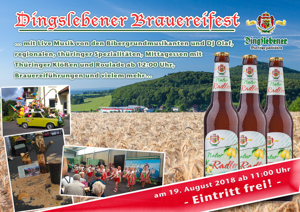 Dingslebener Brauereifest 2018 Dingslebener Brauereifest 2018