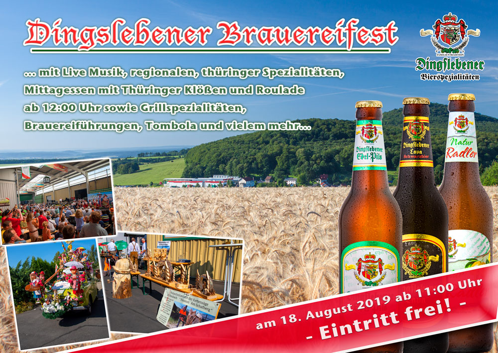 Dingslebener Brauereifest 2019 Dingslebener Brauereifest 2019